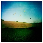 Balloon Club on an Autumn Afternoon: near Le Grand-Pressigny